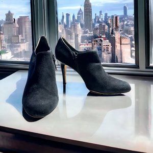 Cole Haan Air Talia Black Suede Nike Air Technology Booties 11B